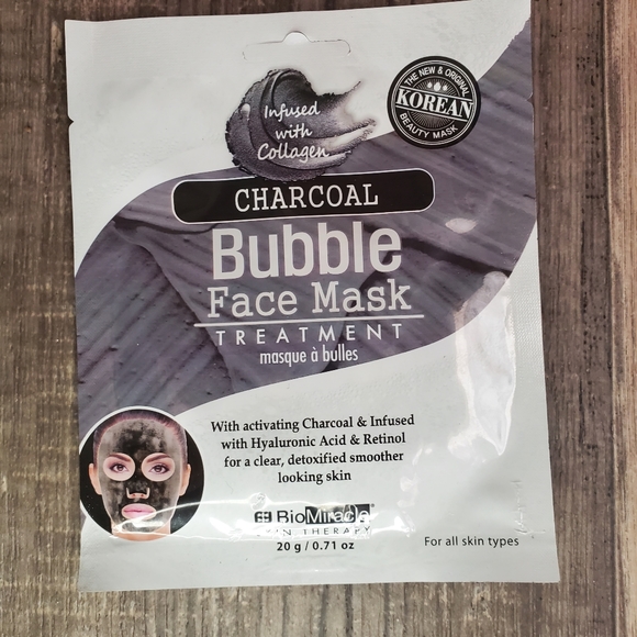 Charcoal Gel Mask Scrub & Face Mask Treatment - Picture 6 of 7